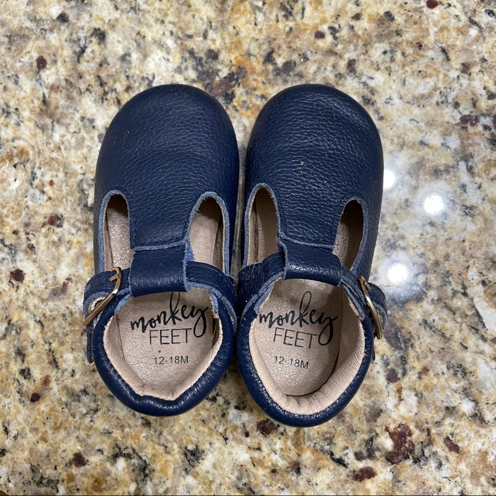 Navy Monkey Feet